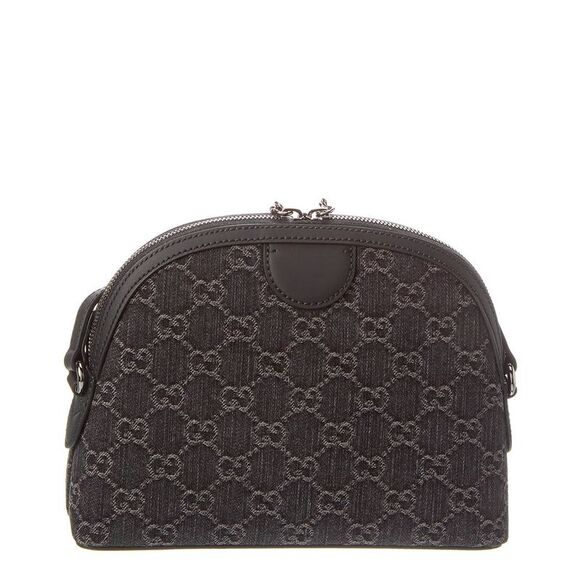 Gucci Ophidia Small GG Denim & Leather Shoulder Bag - Picture 2 of 5